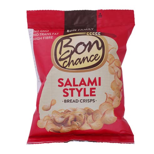 Bon Chance Salami Bread Crisps 60g 