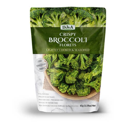 DJ&A Crispy Broccoli Florets 45g 