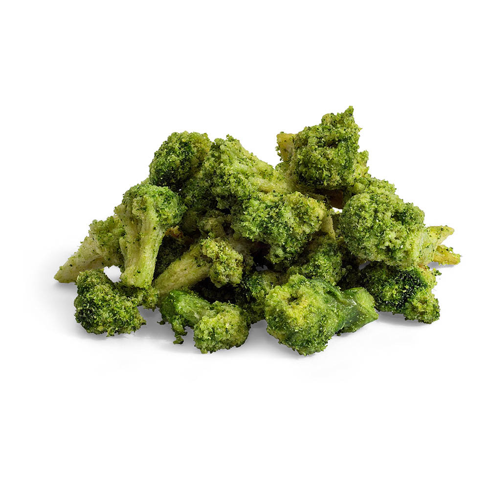 DJ&A Crispy Broccoli Florets 45g left side image