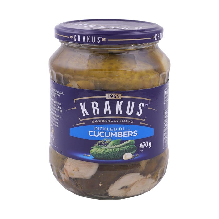 Krakus Pickled Dill Cucumbers 670g