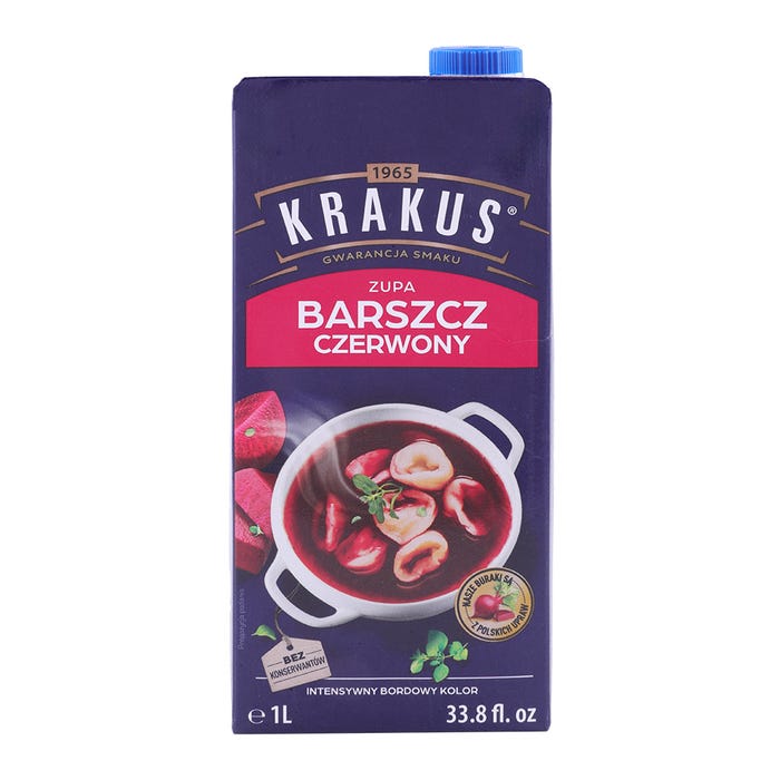 Krakus Polish Red Borscht/Beetroot Soup 1L