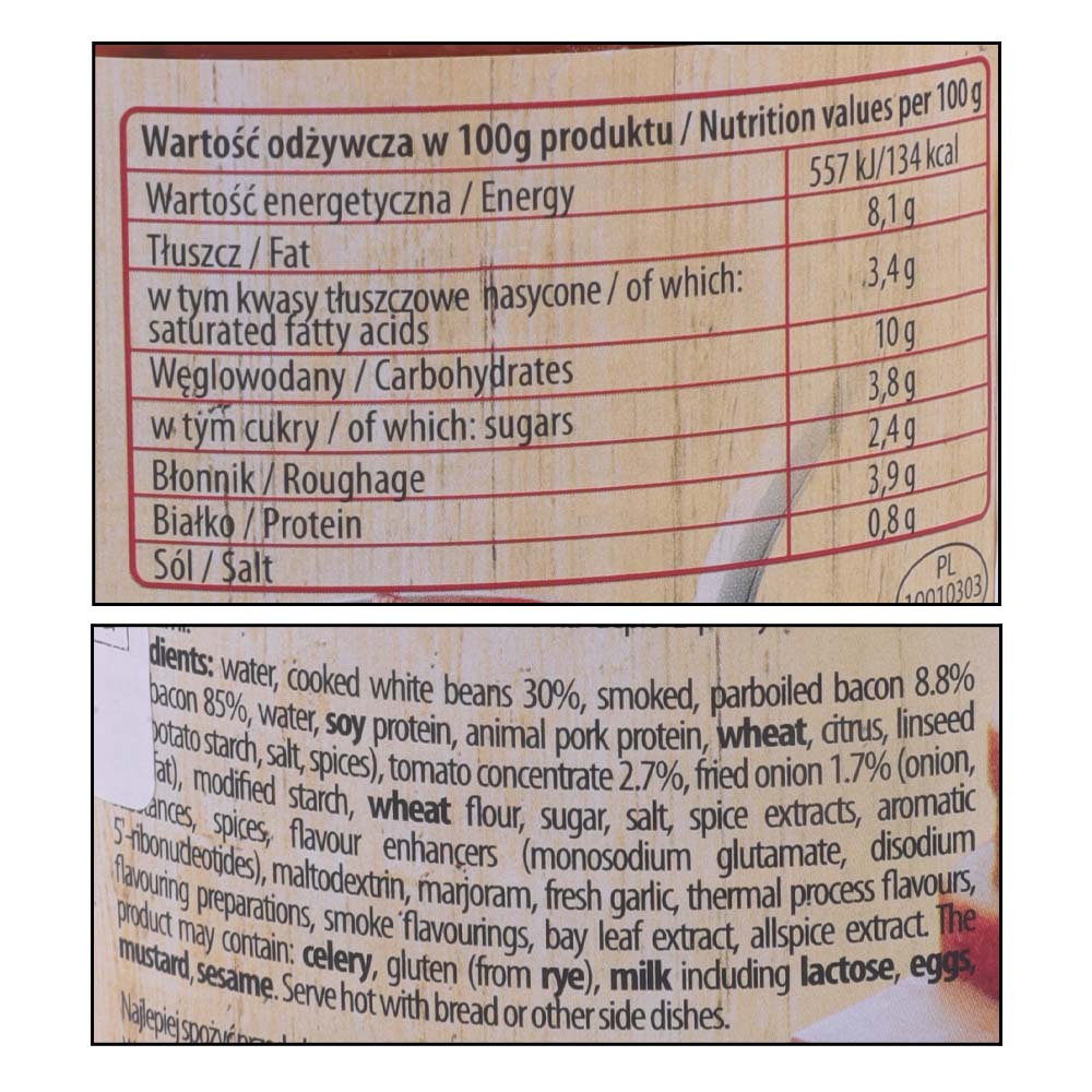 Pamapol Baked Beans With Smoked Bacon [Contains Pork] - Alosra supermarket near me
