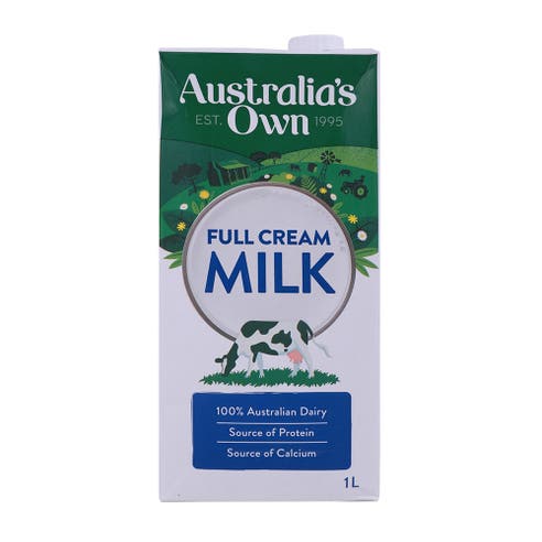 Australia's Own Full Cream Milk 1L 