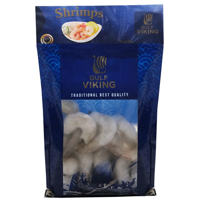 Gulf Vikings Frozen Shrimp 500g
