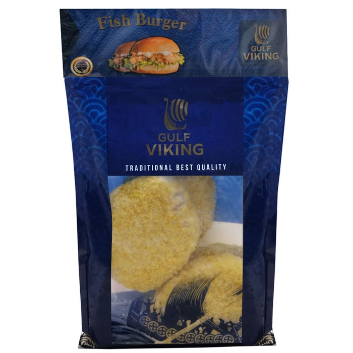 Gulf Vikings Frozen Fish Burger 500g