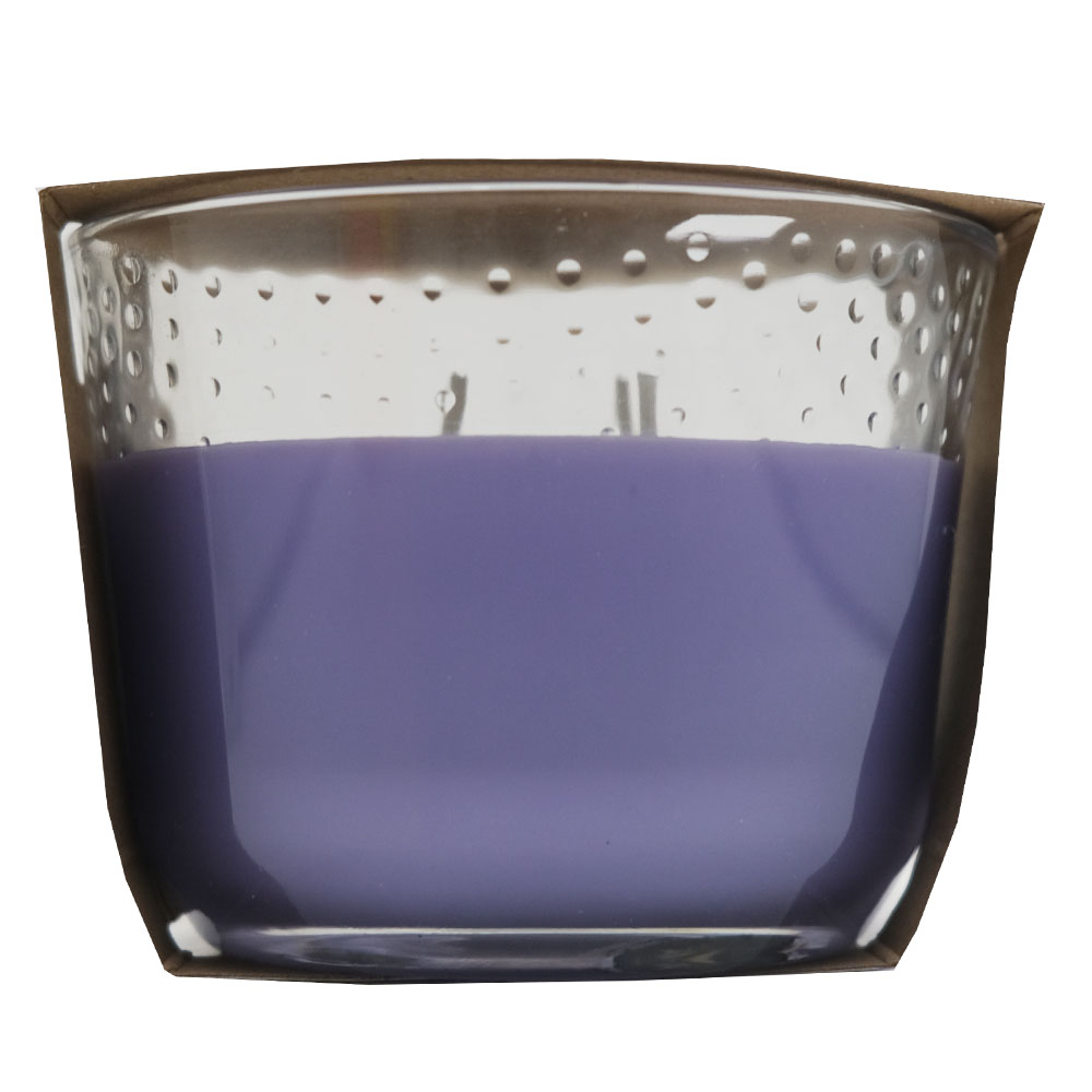 Glade Tranquil Lavender & Aloe Candle 193g right side image