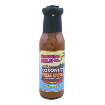 Byron Bay Chilli Co. Fiery Coconut Chilli Sauce 250ml 