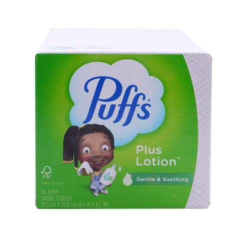 Puffs Plus Lotion Facial Tissue 56's 
