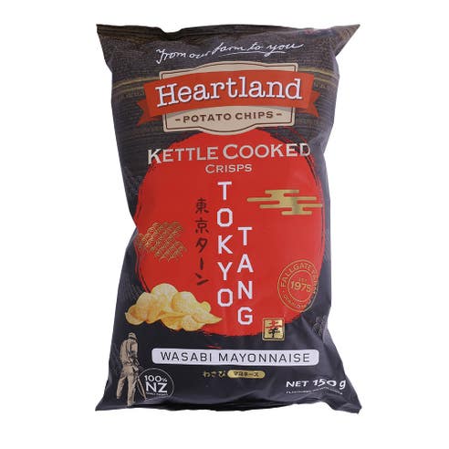 Heartland Cooked Tokyo Tang Potato Chips 150g 