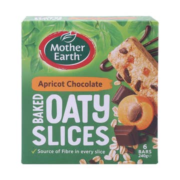 Mother Earth Apricot & Chocolate Oaty Slices 240g 