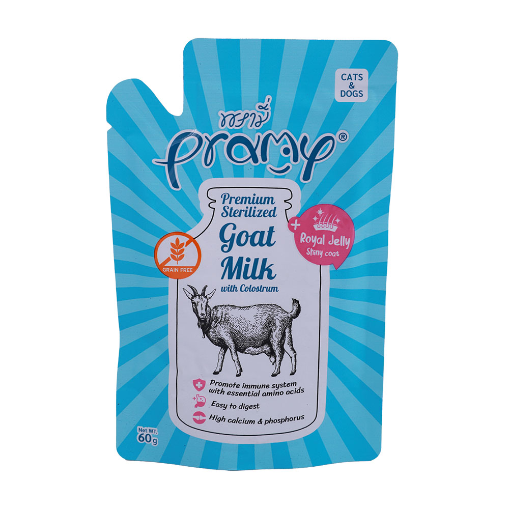 Pramy Premium Sterilized Goat Milk For Pet 60g