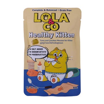 Lola & Co Tuna & Chicken Mousse For Kitten 80g