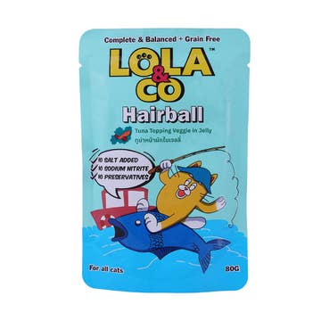 Lola & Co Tuna Topping Veggie In Jelly 80g