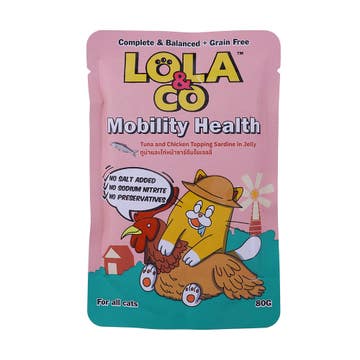 Lola & Co Tuna & Chicken Topping Sardine In Jelly 80g