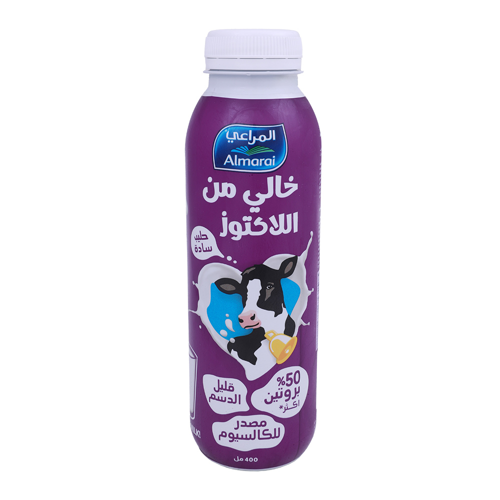 Almarai Lacto Free Protein Milk 400ml back image