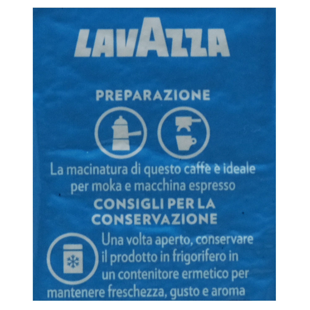 Lavazza Decaffeinato Ground 250g left side image