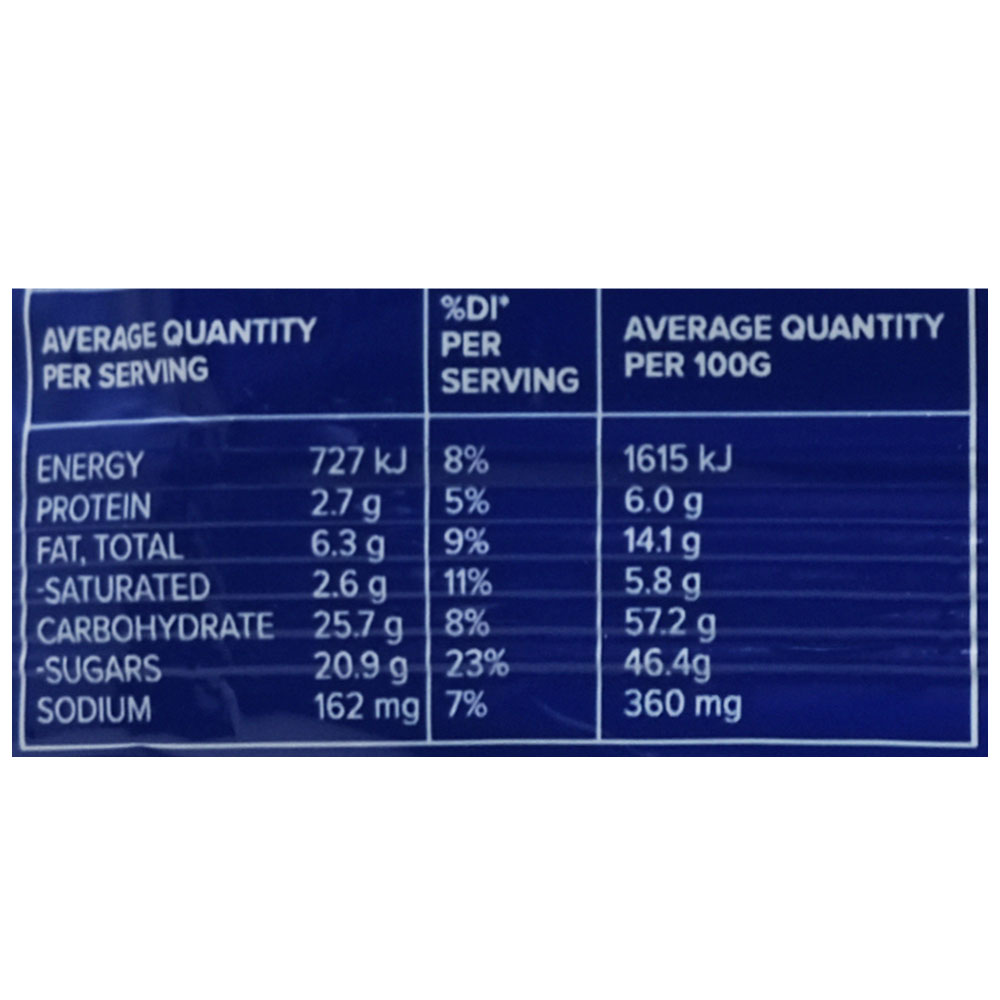Scorched Peanut Bar 45g right side image