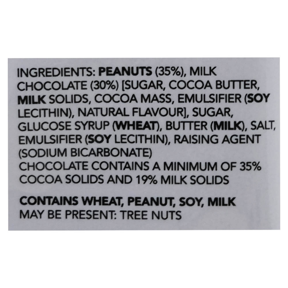 Scorched Peanut Bites 140g back image