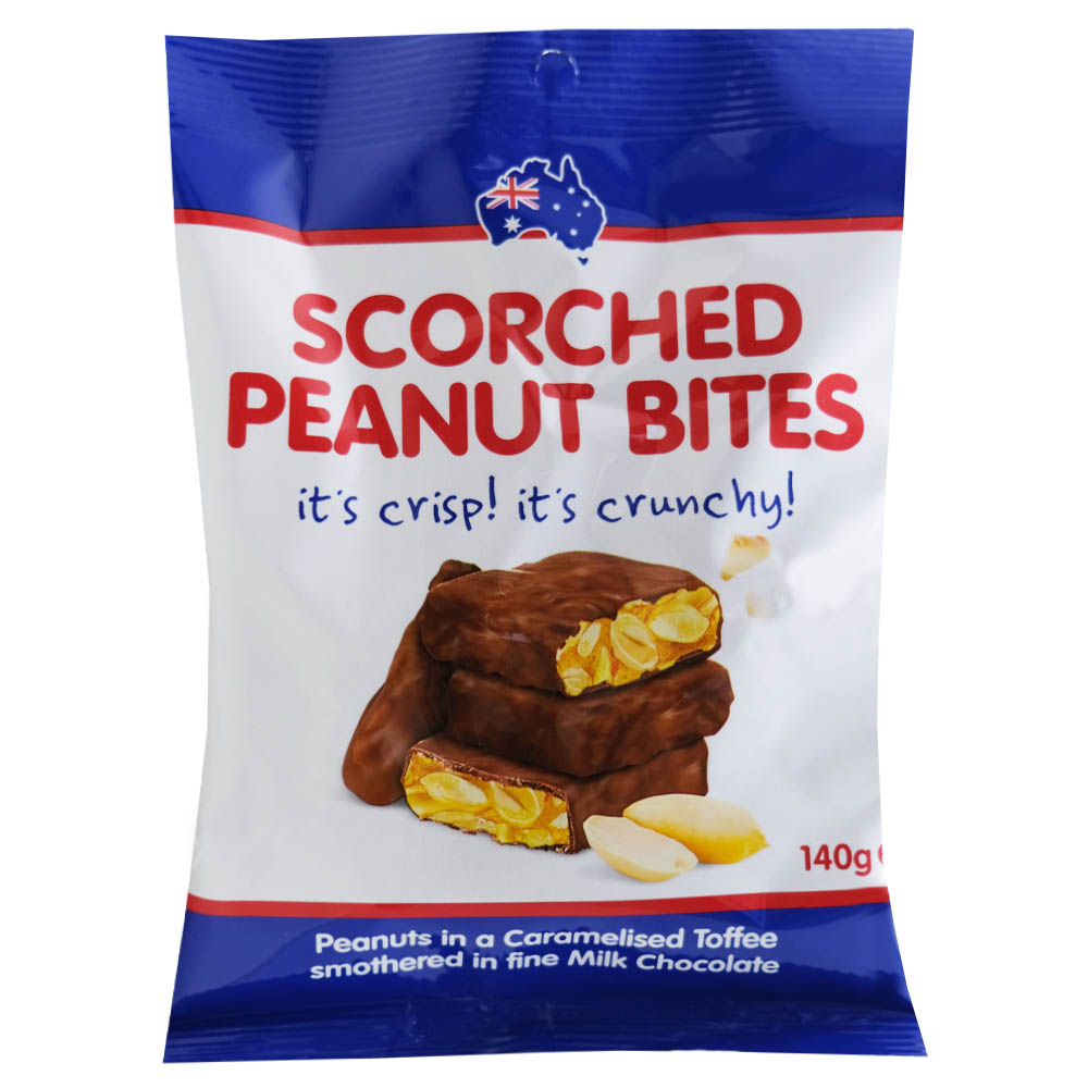 Scorched Peanut Bites 140g
