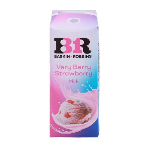 Baskin Robbins Very Berry Strawberry Milk Drink 180ml 