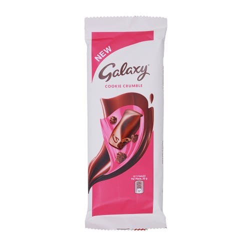Galaxy Cookie Crumble Chocolate 80g 