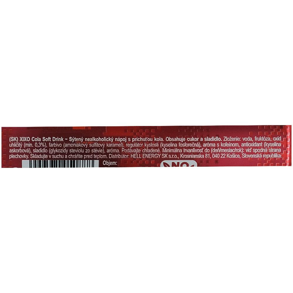 Xixo Cola 250ml right side image