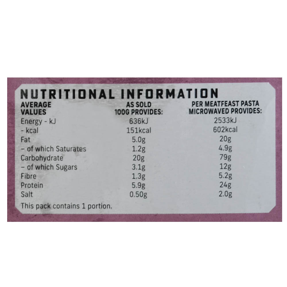 Goodfellas Meat Feast Pasta Bake 400g - Alosra supermarket near me