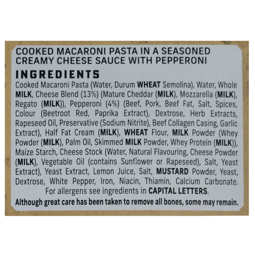 Goodfellas Fully Loaded Mac & Cheese Pepperoni 350g - Bahrain Alosraonline store