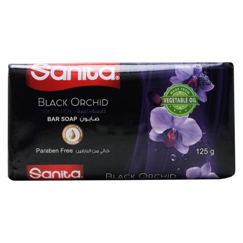 Sanita Black Orchid Bar Soap 125g 