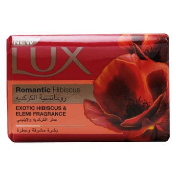 Lux Romantic Hibiscus Flower Soap Bar 170g 