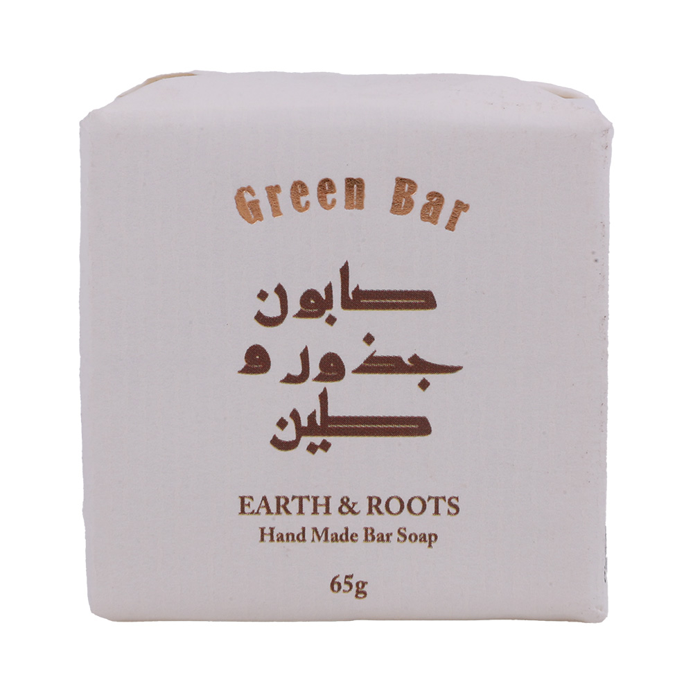 Green Bar Earth & Roots Soap 65g