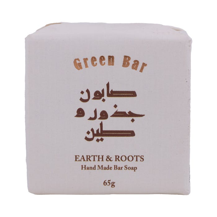 Green Bar Earth & Roots Soap 65g
