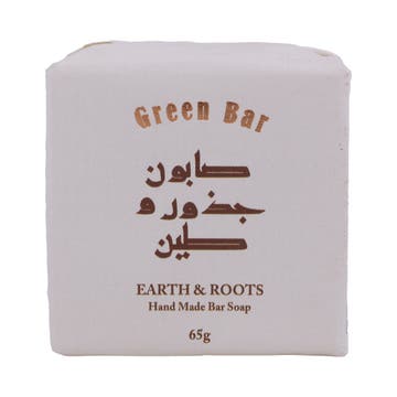 Green Bar Earth & Roots Soap 65g 