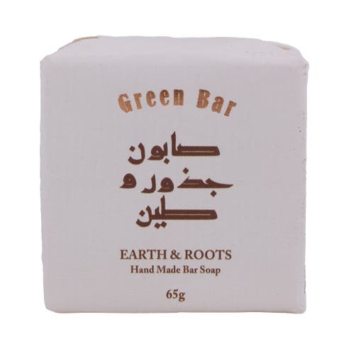 Green Bar Earth & Roots Soap 65g 