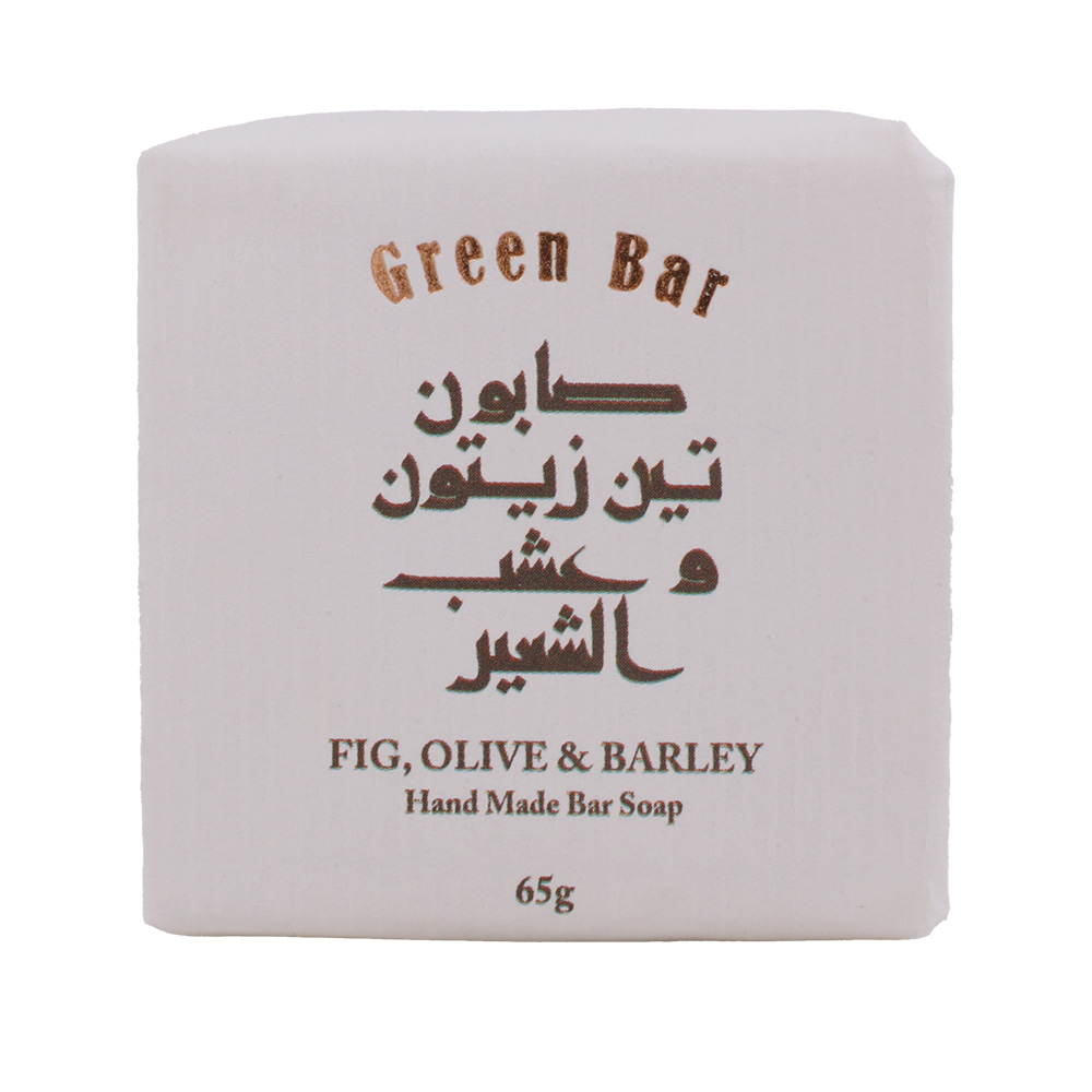 Green Bar Fig, Olive & Barley 65g