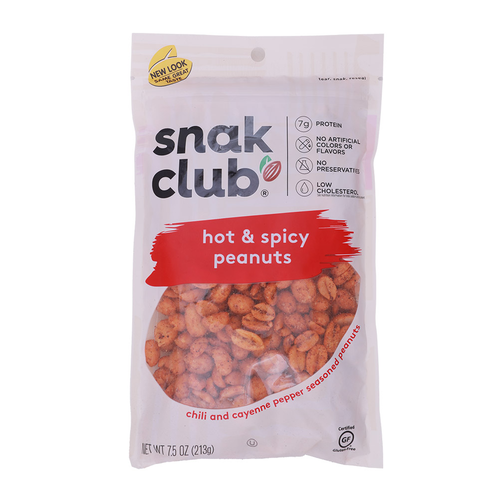Snak Club Hot & Spicy Peanuts 213g
