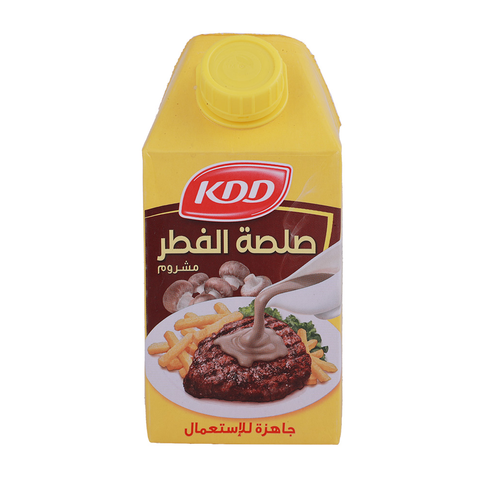 KDD Mushroom Sauce 500ml back image