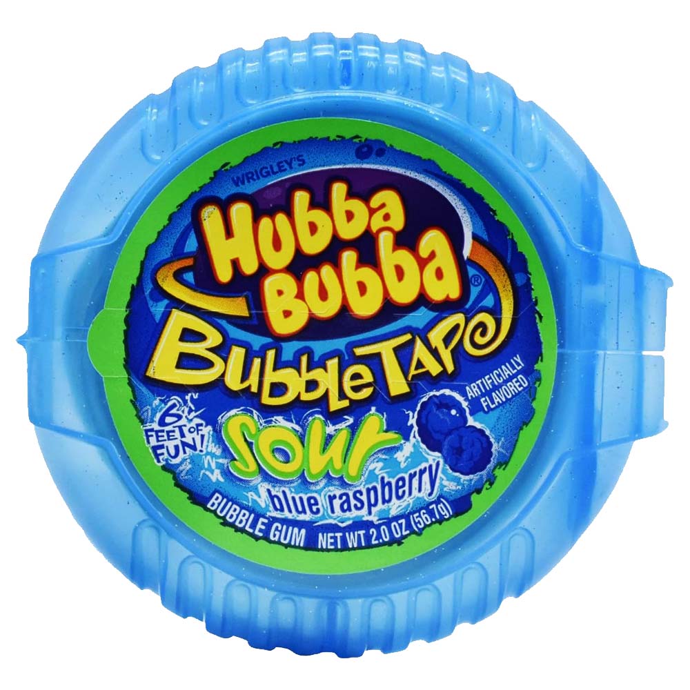 Hubba Bubba Bubble Tap Sour Blueberry Gum 56.7g
