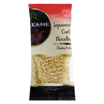 Ka-me Japanese Curly Noodles 142g 