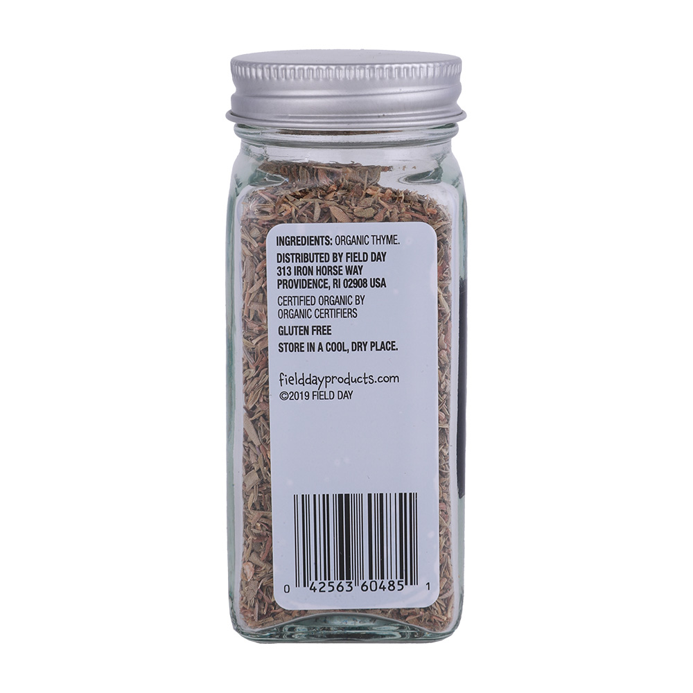 Field Day Spices Thyme Organic 17g - Bahrain Alosraonline store