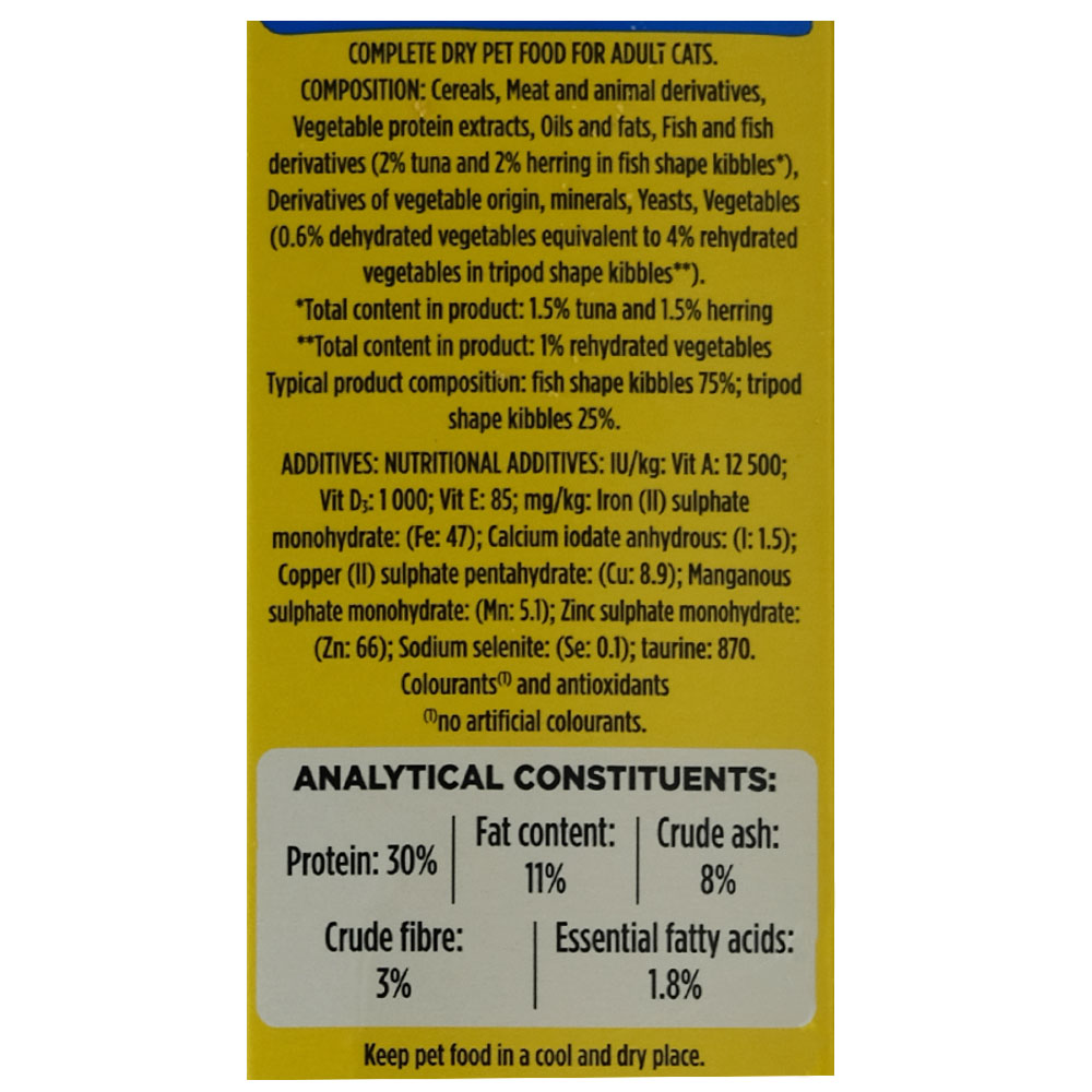 Purina Go-cat Adult Cat Food With Tuna Herring & Vegetables 750g - Alosra supermarket near me