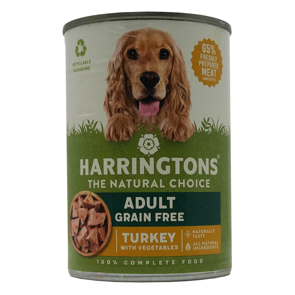 Harringtons Adult Dog Food With Turkey and Vegetables 400g