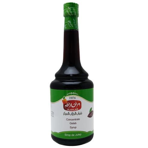 Alahlam Concentrated Gelab Syrup 800g 
