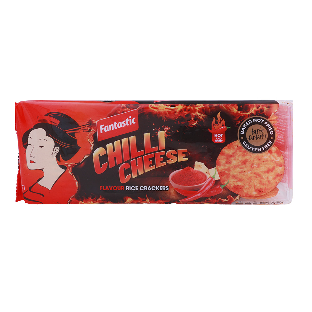 Fantastic Chilly Cheese Rice Crackers 100g