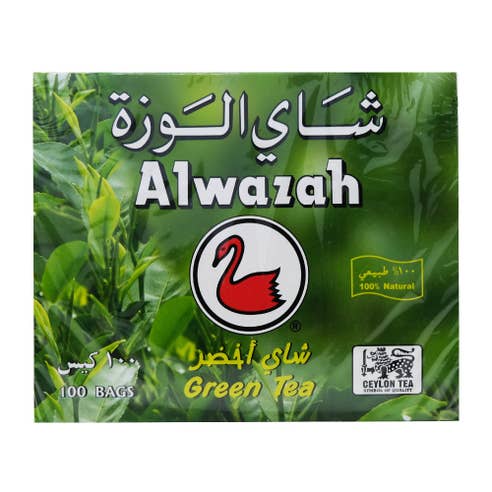Al Wazah Green Tea Bag 100's 