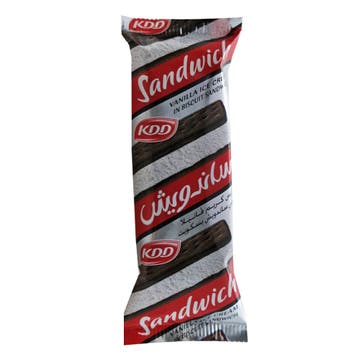 Kdd Sandwich Vanilla Ice Cream 77ml 