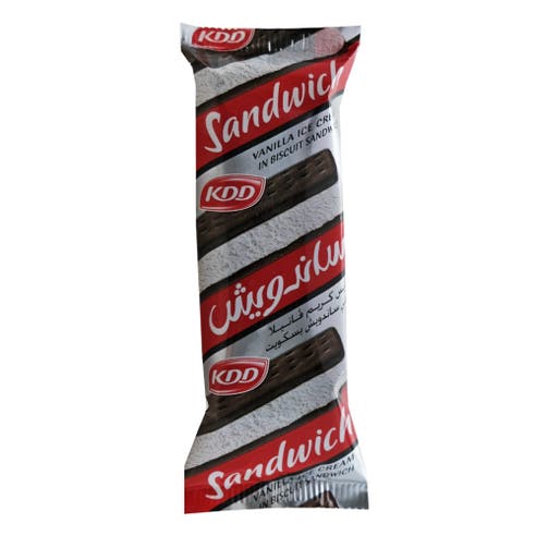 Kdd Sandwich Vanilla Ice Cream 77ml 