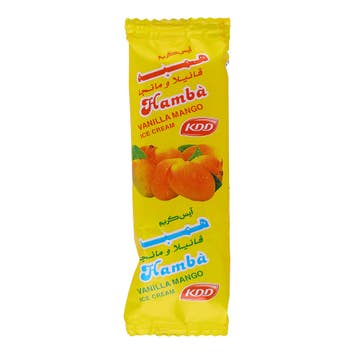 Kdd Hamba Vanilla Mango Ice Cream 62.5ml