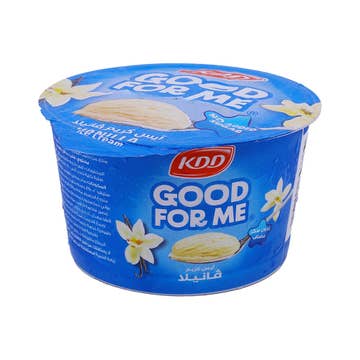 Kdd Good For Me Vanilla Ice Cream 167ml