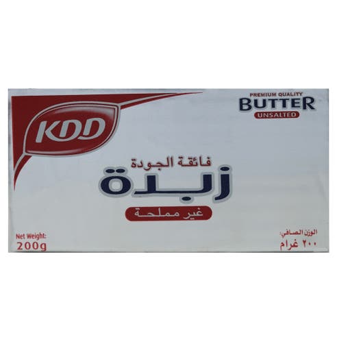 Kdd Unsalted Butter 200g 